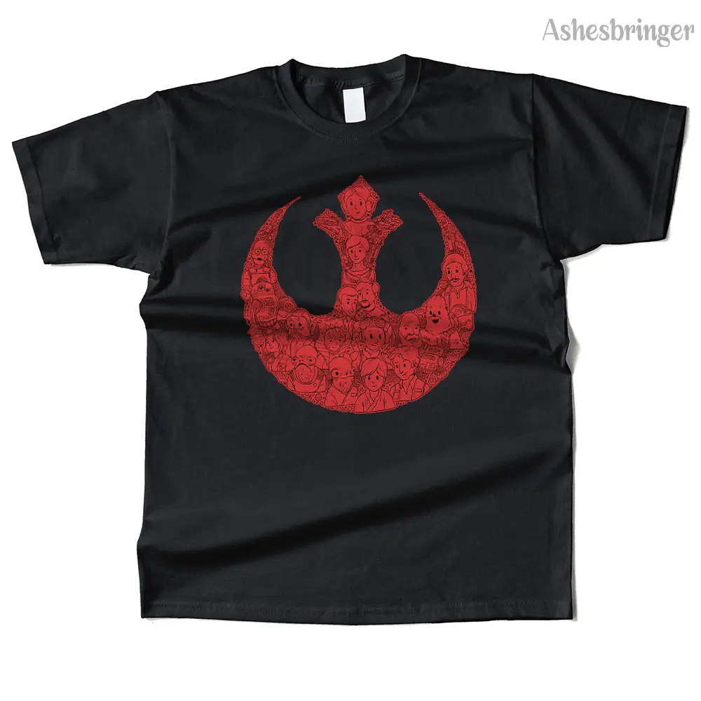 Mens Cotton Rebel Doodles Graphic High Quality T Shirt Street Casual Style Tee for Men and Women