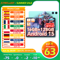 【New】 Android 15 Teclast P50Ai Tablet 11 Inches 90Hz (6Gb+10Gb)Max.16Gbgb Ram 128Gb Lpddr5 1280X800 Allwinner A733-Ai Octa-Core 7000Mah Battery Wifi-6 Bt 5.4 Ai Tablets Pc