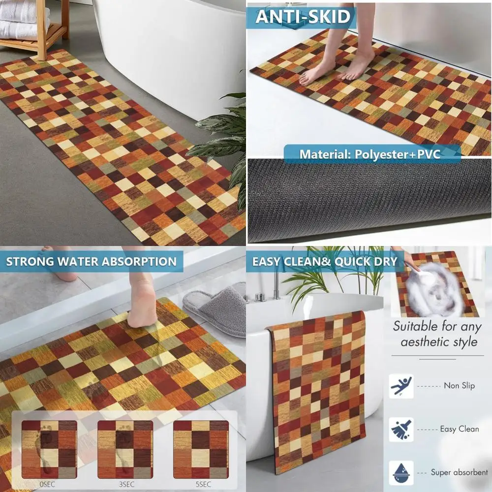 

резиновые нескользящие, быстросохнущие, впитывающие тонкие коврики для ванной по индивидуальному заказу, моющиеся коврики для ванной комнаты