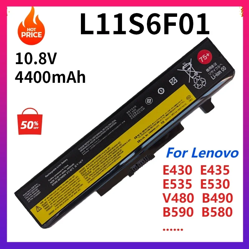 Laptop Battery for Lenovo B480 B485 B490 B580 B585 B590 B4400 B5400 V480 V480c V480s V490u V580 V580c E430 E435 E535 E530