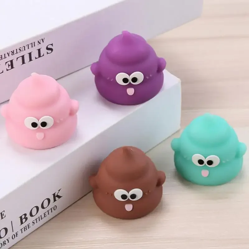 1 pieza de regalo de recompensa para niños, Mini sacapuntas de caca bonito para estudiantes de escuela primaria, práctico sacapuntas