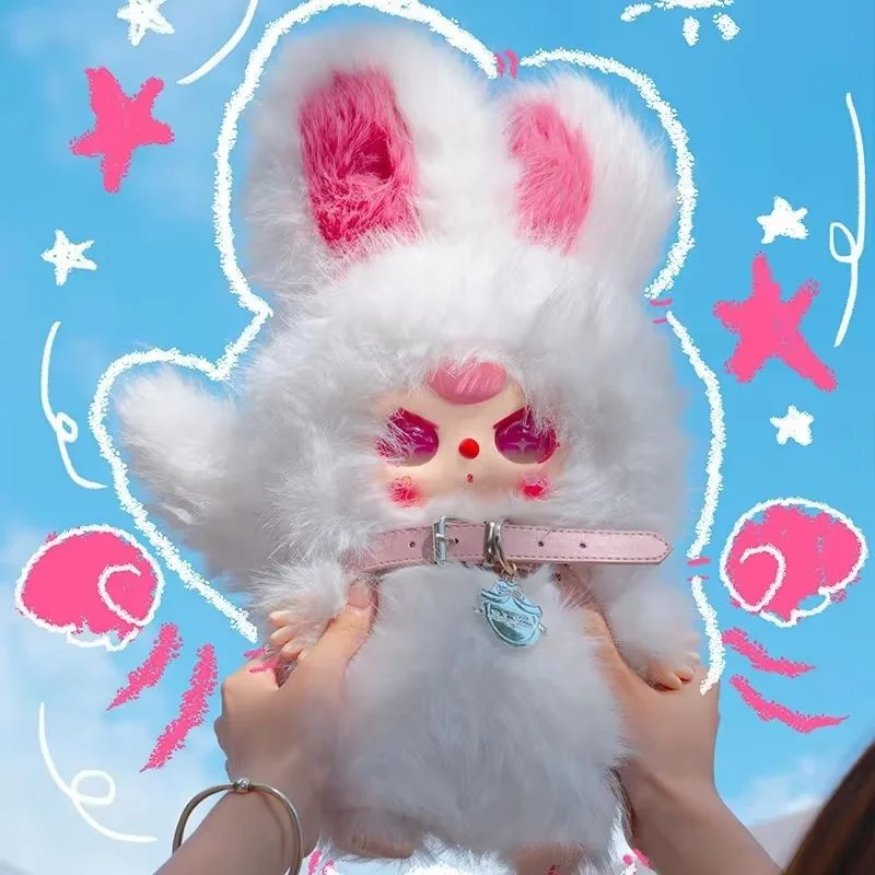 2 pezzi Baby Tre peluche serie scatola cieca a sorpresa bambola giocattolo alla moda modello Kawaii ciondolo borsa da collezione per regali per adulti e bambini