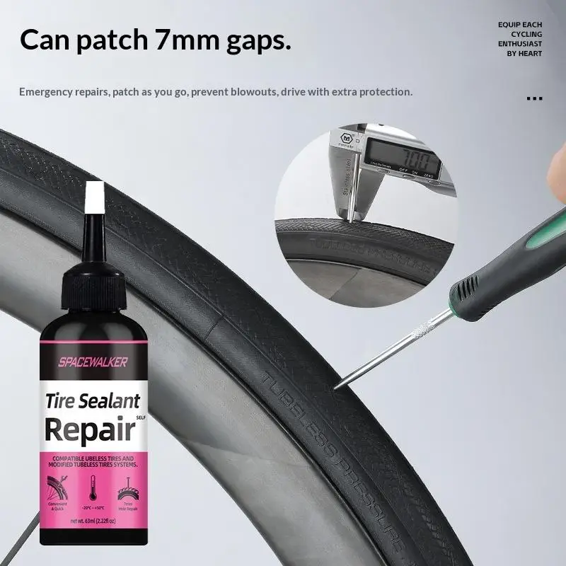New Tire Sealant Endurance Tubeless Bike Tire Sealant Long Lasting Fast Sealing For Mountain Bike Road Bike And Bicycle