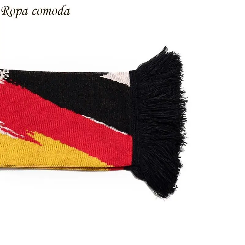 

MXMA Eye Catching Germany Scarf Deutschland Shawl For Dedicated Football Followers