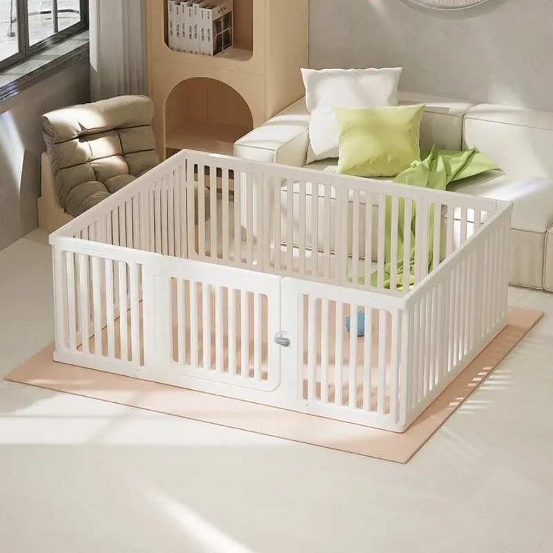 

High 60CM Portable Indoor Dog Fence Panels Door Bichon Corgi Small Dog Enclosure Cage Durable Fencing Pets Playpen Supplies