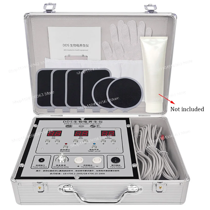 DDS Pulse Bioelectric Massager Electrotherapy Meridian Dredging Physiotherapy Whole Body Detox Relax Device