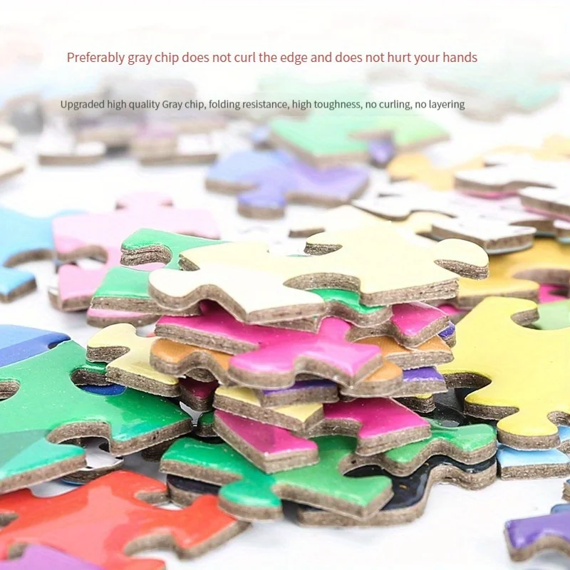 Puzzle papierowe dla dorosłych, 500 elementów, Wieża Wieczności, zabawna gra edukacyjna, dekoracja domu, dekoracja ścienna, zabawka antystresowa, zabawa i relaks.