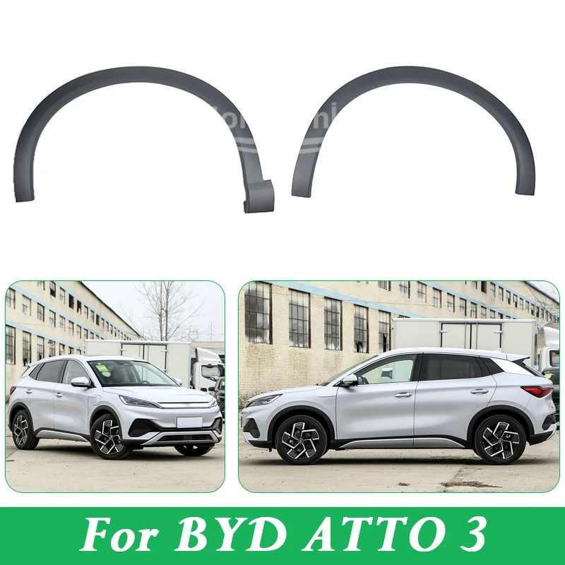 

Front Rear Wheel Arch Trim Fender For BYD ATTO 3 Wheel Fender Wheel Arch Tire Trim Strip