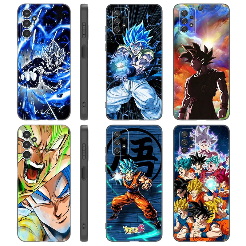 D-Dragon Ball Z Phone Case For Samsung A13 A22 A24 A32 A14 A23 A25 A34 A52S A53 A54 A73 5G A11 A12 A31 A33 A50 A51 A70 A71 A72