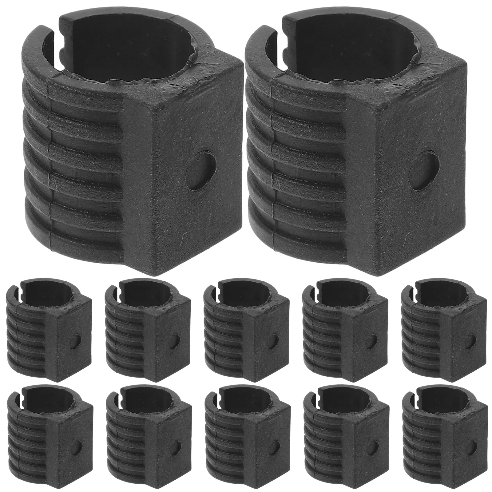 

50Pcs U-Shaped Chair Leg Protectors Plastic Floor Protectors Easy Install No Tools Required Chair Leg Caps Furniture Feet