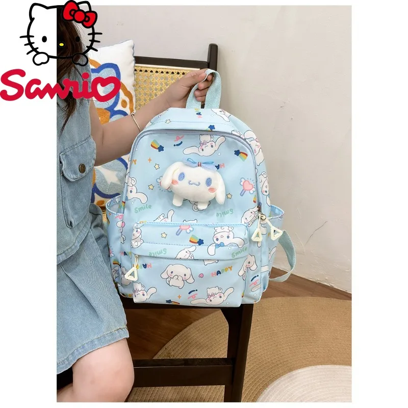  Hello Kitty Kuromi My Melody Cinnamoroll Lightweight Nylon Backpack Cute Cartoon Design Travel Casual Outings Polyester