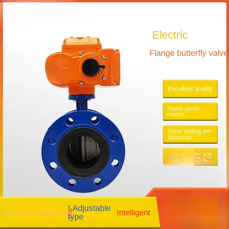 

Electric Soft Seal Flanged Butterfly Valve D941X-10/16Q New Energy Intelligent Equipment