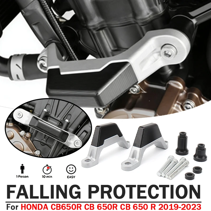 

Для HONDA CB 650R CB650R CB 650 R 2019-2023 аксессуары для мотоциклов с ЧПУ рама слайдер обтекатель двигателя защита от ударов