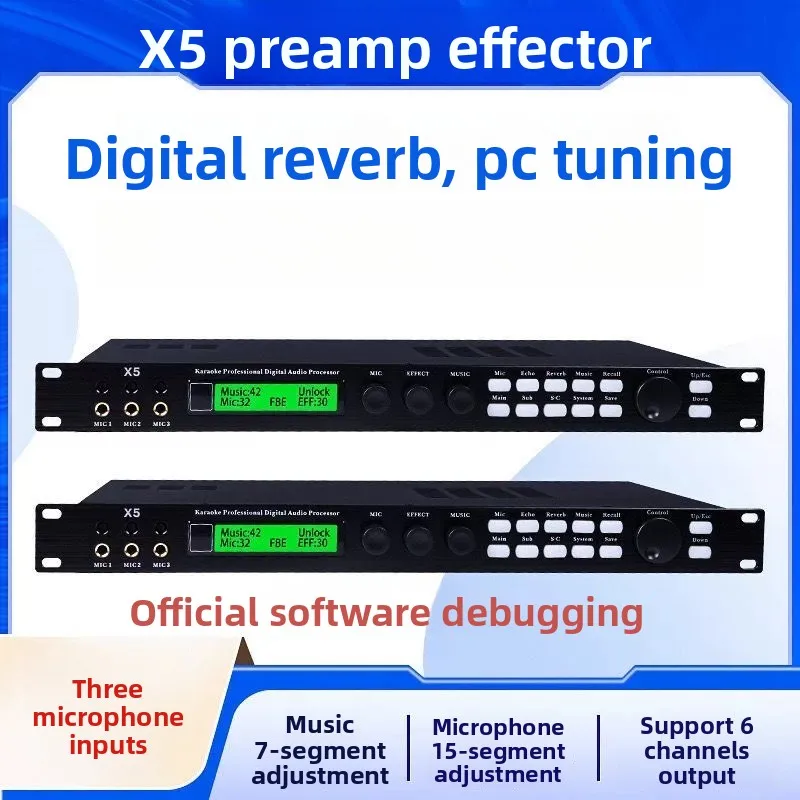 X5 software tuning universal effects deluxe audio processor