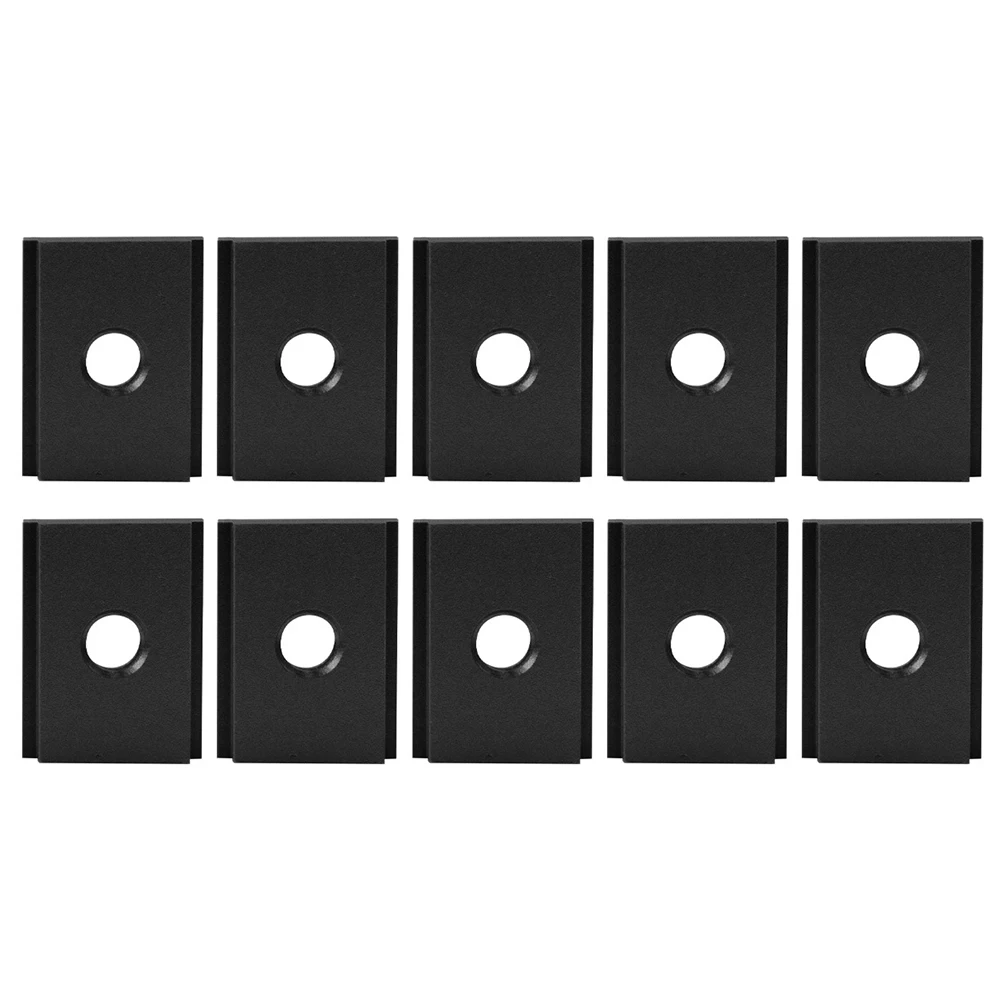 

Compact Design Aluminum T Slot Nuts Aluminum Alloy Material Compatible With T-slots For Workbench 30*22.8*7.8mm