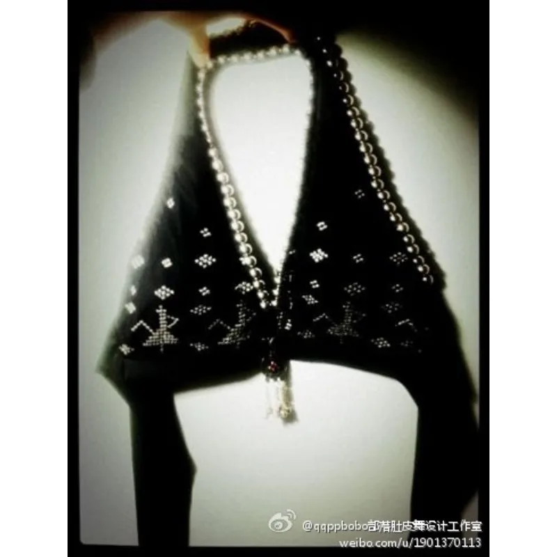 ชุดเต้นระบำหน้าท้องแบบชนเผ่า  ต้องสั่งตัดตามขนาดของผู้ซื้อ  ลิงก์รูปภาพพิเศษสำหรับร้านค้าเฉพาะทาง