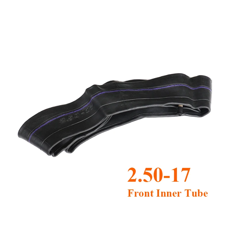 ل 17 بوصة 2.50-17 الداخلية أنبوب قطع الغيار للدرجة النارية الترابية دراجة أجزاء الترابية دراجة/دراجة الطرق غير الممهدة الجبهة
