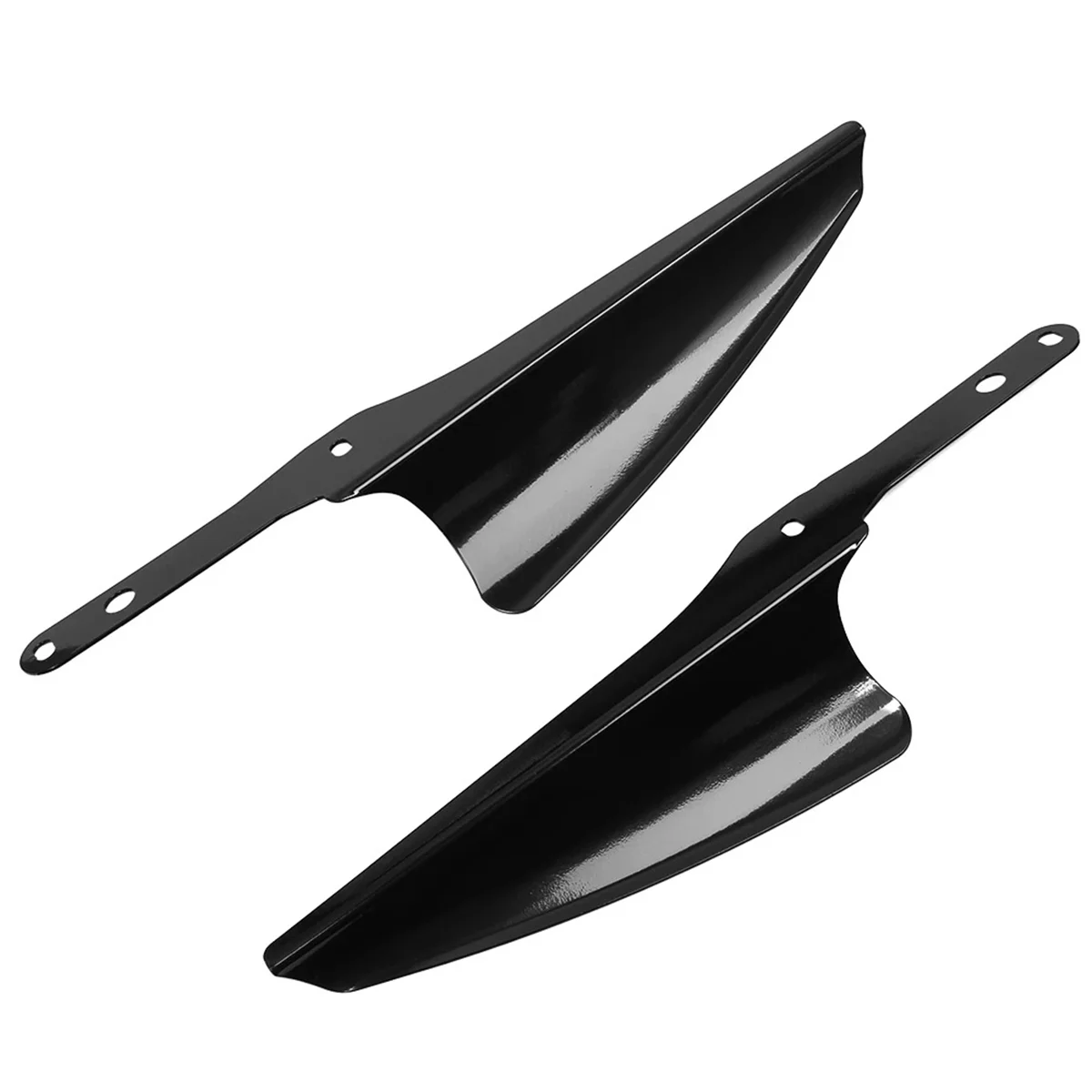 Motorcycle Front Fork Mount Wind Deflectors Windscreen Fairing for Harley Touring Road King