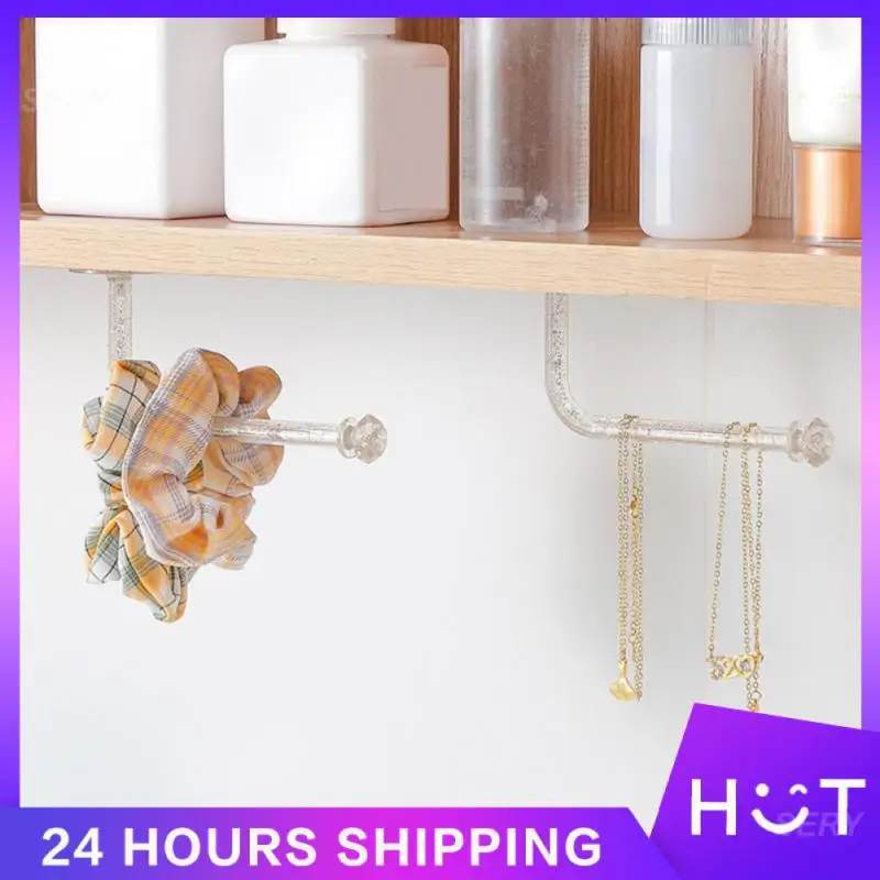 Waterproof Durable Elegant Waterproof Bathroom Hook Multi-purpose Hanging Rack Innovative Jewelry Organizer Convenient Modern