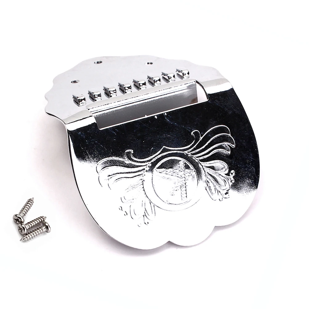 

Electric Guitar 8-string Mandolin Pulling Board Tailpiece Accessories Scalloped