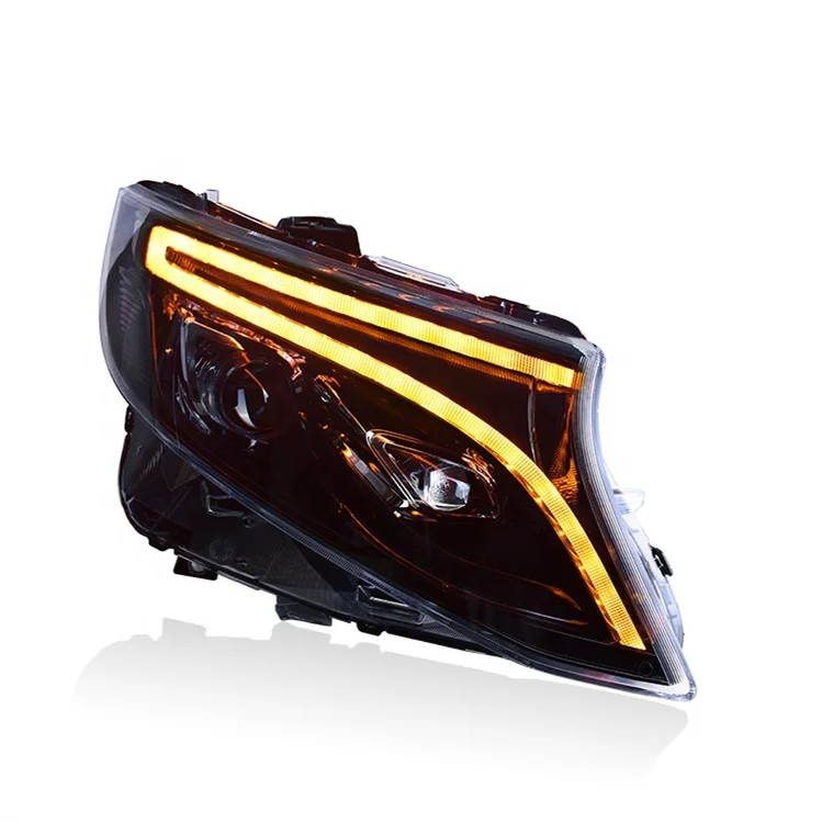 

HCmotion Factory 6000k Headlamp For Mercedes-Benz Vito 2014-2020 Headlights Fit Models Valente Marco Polo EQV V-Class W447
