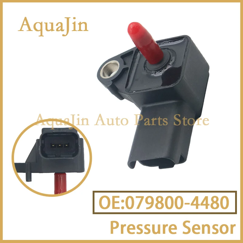 079800-4480 2.5BAR MAP Sensor colector presión de impulso absoluta para Peugeot 406 607 806 807 Bipper Expert Citroen C5 C8 envío