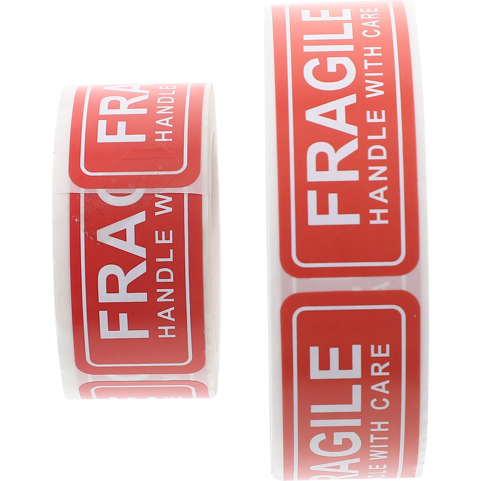 

2 Rolls Fragile Stickers Easy Paste Warning Labels for Shipping Moving Strong Adhesive Wear Resistant Material Box