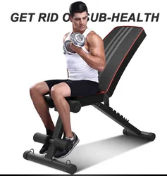 Abs Workout Incline Flat Adjustable Weight Gym Bench Fitness Exercise Bench