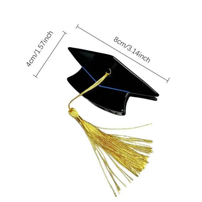 Graduation Season School Season Teachers' Day Graduation Hat Hairclaw Ladies Hairpin Ladies Creative Headgear Grab Pin Hair Accessories view 4