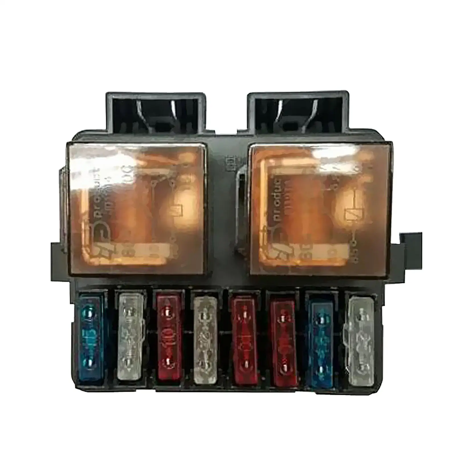 Universal Truck Audio 12V Relay Fuse Box Holder with 8 Fuses