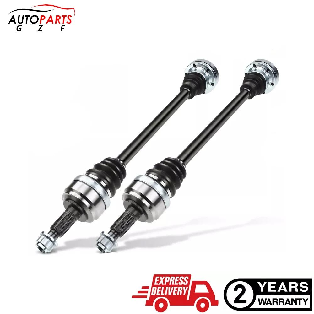 2x Rear Driver & Passenger Side CV Axle Assembly for Audi Q7 2007 2008 2009 2010