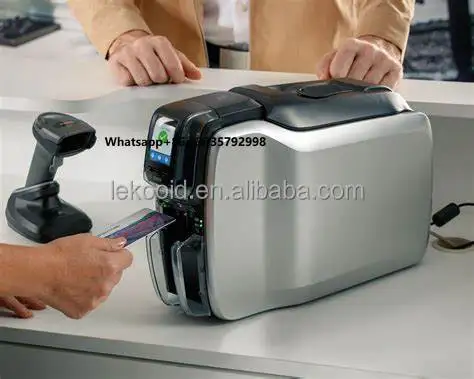 

HIGH Quality New Zebra ZC300 ID Card Printer Single Side and Dual Side