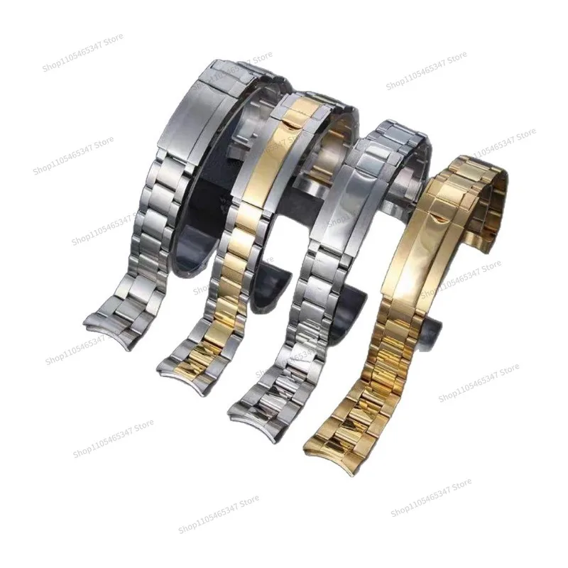 For Fine-tuning Strap 20mm Watch Strap, Men's, Stainless Steel, Steel Strap