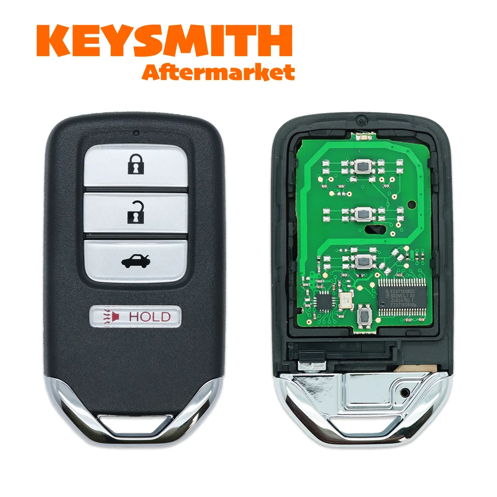 KEYSMITH 433MHz ID47 Chip KR5V2X 2/3/4/5/6/7BNT Smart Remote Car Key Fob For Honda Accord Piot CR-V Civic HRV 2016 2020 view 3
