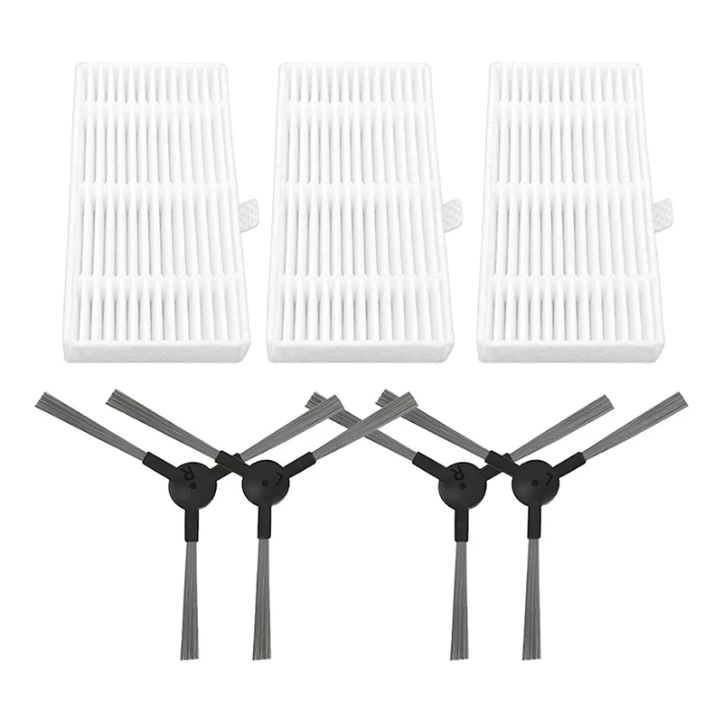 Vacuum Replacement Filter Side Brush Replacement Accessories For MAMNV BR150/BR151 For GTTVO BR150