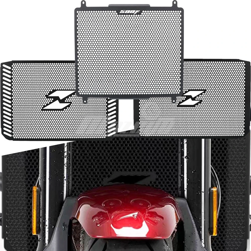 

Motorcycle Radiator Grill Guard Protector Grille Covers FOR ZXMOTO 500F Zhang Xue Moto 500 F F500 ZX-500F 500F-ZX 2025-2026-2027