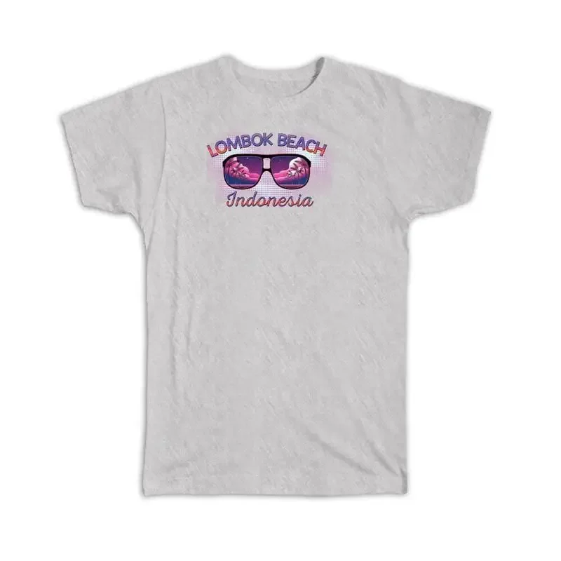 

Lombok Beach Indonesia Sunglasses Shades T shirt