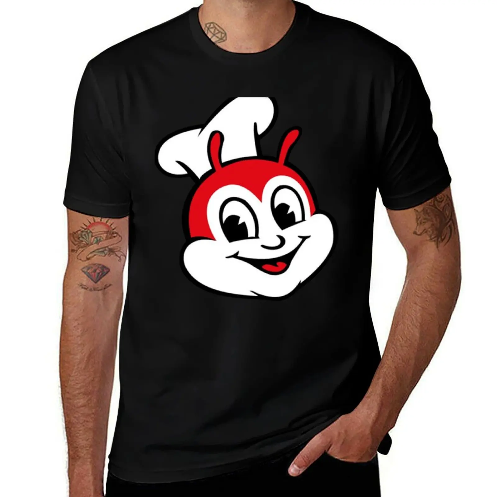 

Classic Jollibee fast food logo Classic T-Shirt Lightweight Basic Short Sleeve Shirt