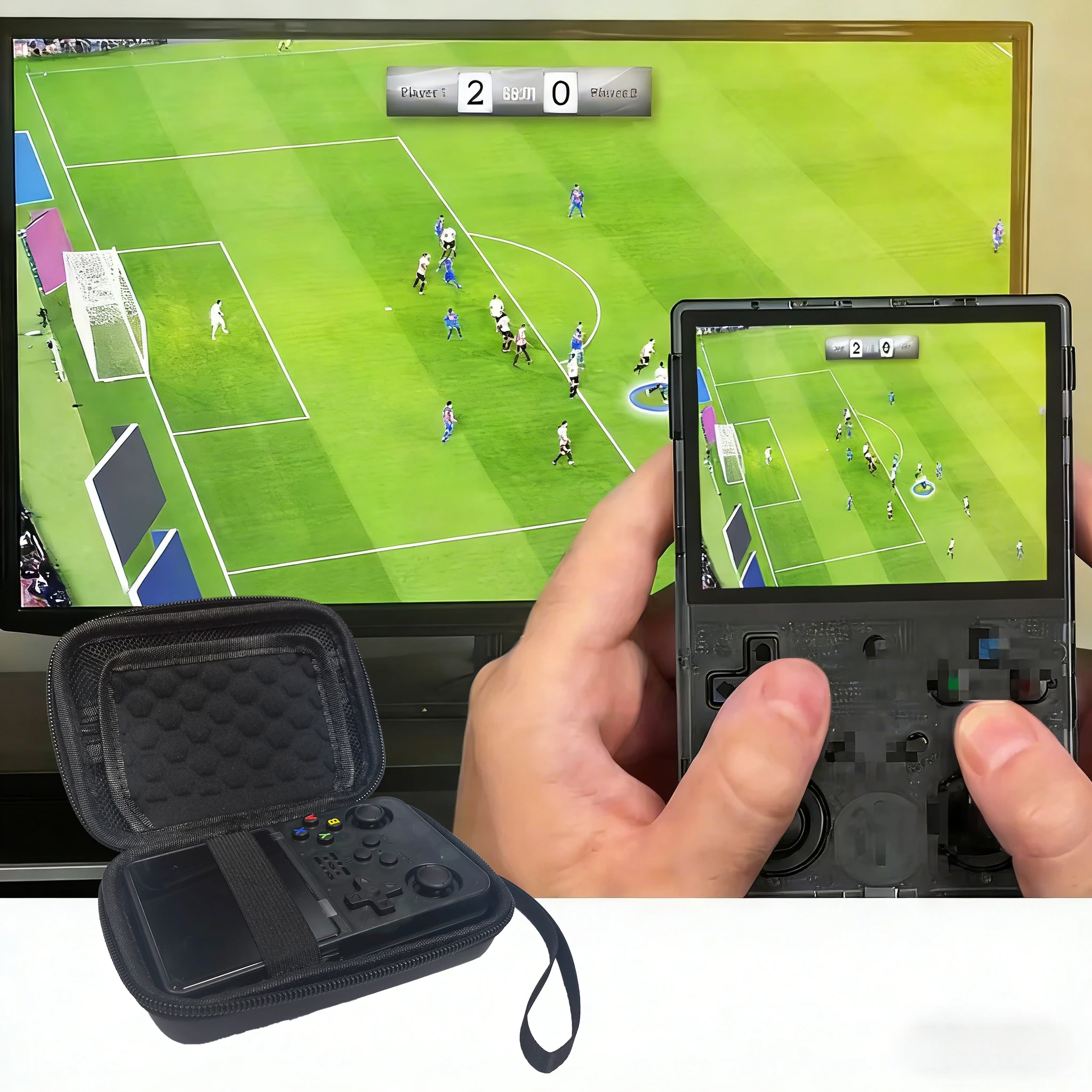 Portable Storage Case Bag for - đánh giá và giá Retro Handheld Game Console R36S