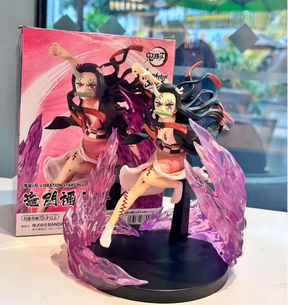 

-Kamado Nezuko BANDAI Banpresto In Stock Original Demon Slayer Blade" VIBRATION STARS PLUS Figure Model Anime Genuine Boxed Toy