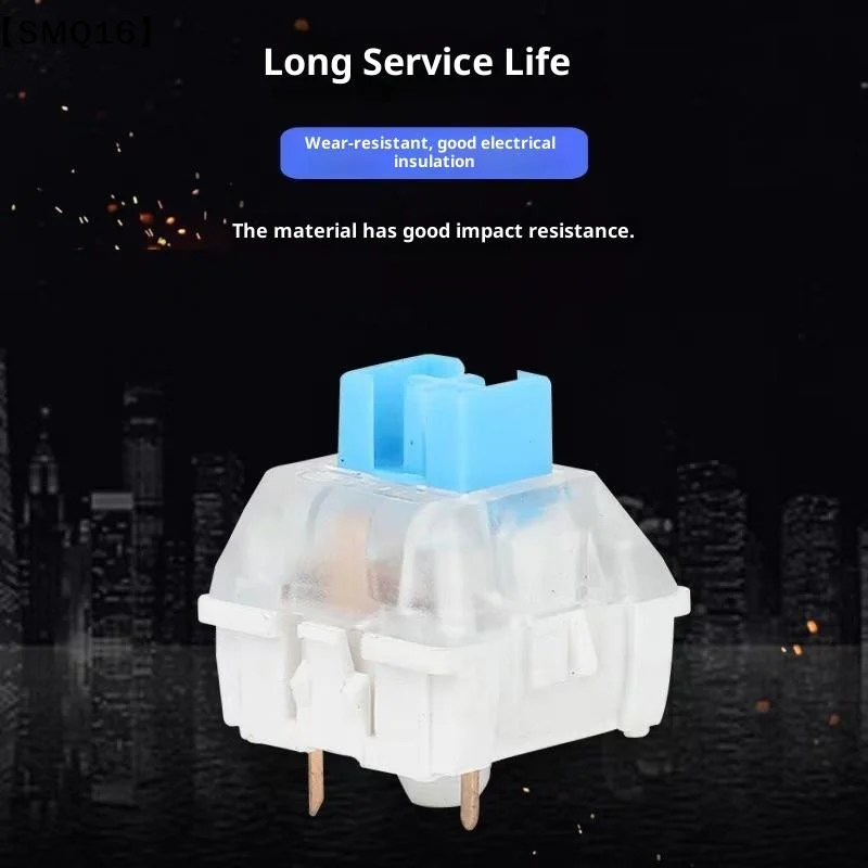 50Pcs Keyboard Switch Keyboard Clicker Key Replacement 3 Pin Tactile Switch Plastic For Electrical Equipment Tools【SMQ】