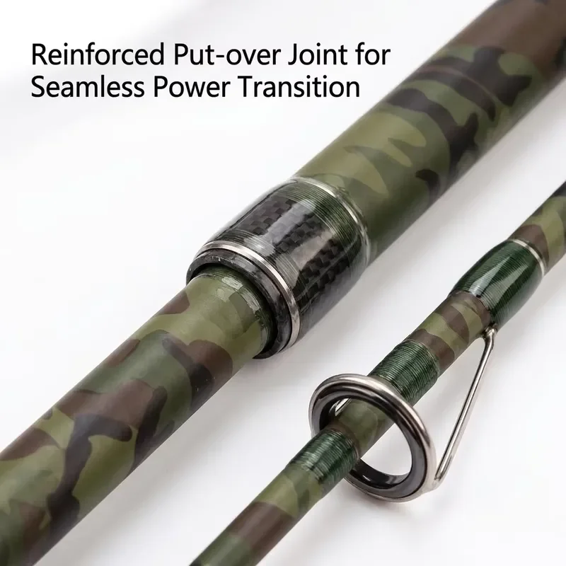 Premium 12ft 13ft Carbon Fiber FAST Action High Modulus 3-Section Jointed Long-Distance Casting Lure Sea Fishing Carp Rod