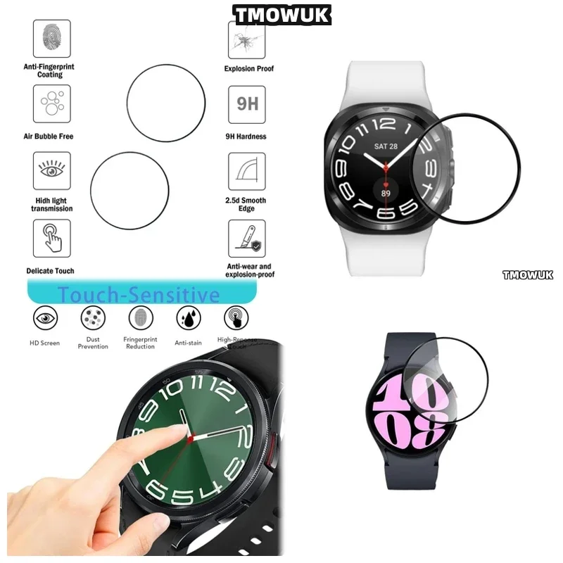 For Samsung Watch8 44mm Watch8 40mm Watch 8 Classic - Soft Touch Screen Protector