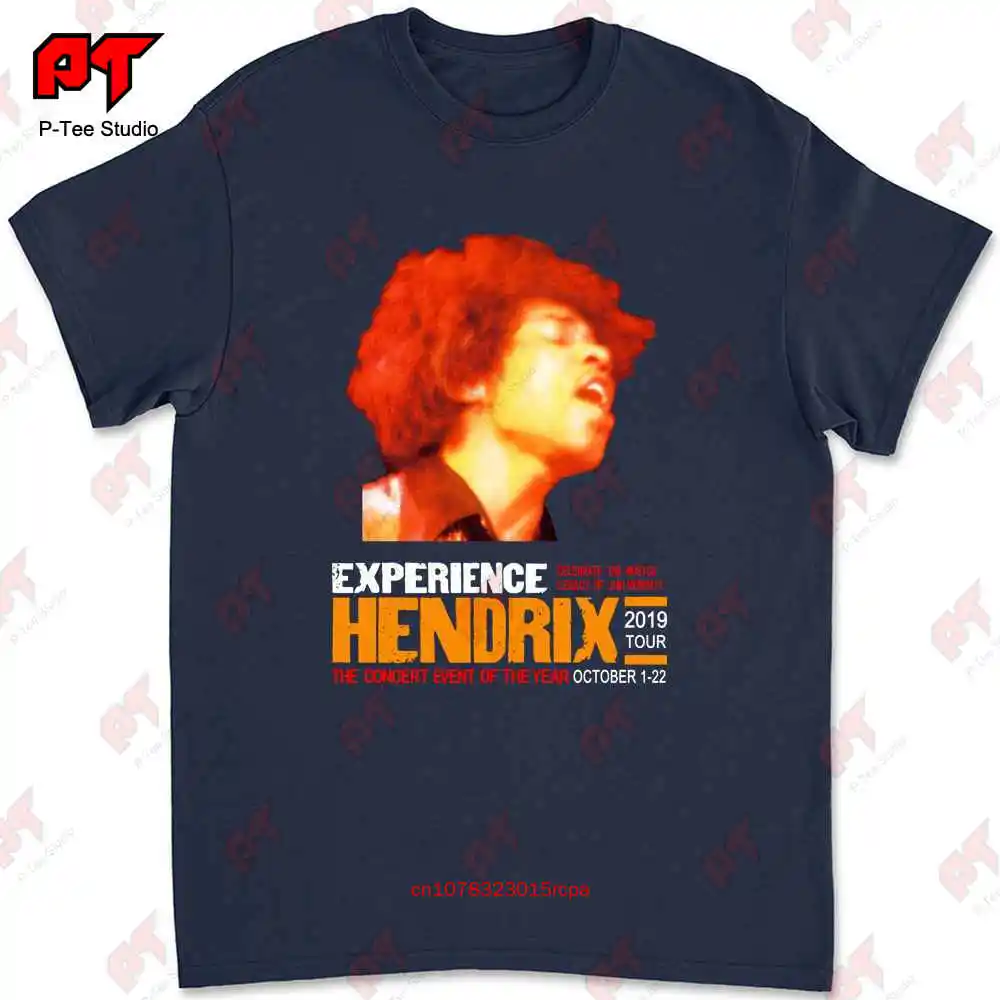 Hendrix Tour October 1-22 2019 T-shirt YYYG