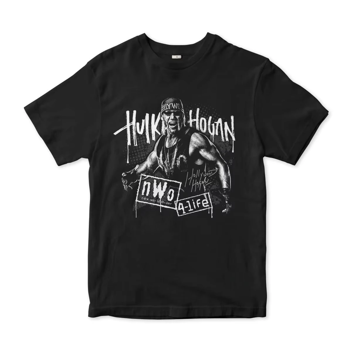 Hulk Hogan NWO 4-life Graphic T-shirt 2026 Summer New Men Women Fashion Casual Cotton Oversized T-shirt Street Wear Y2K