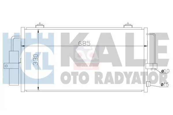 Store code: 389600 for air conditioning radiator (condenser) 01 IMPREZA