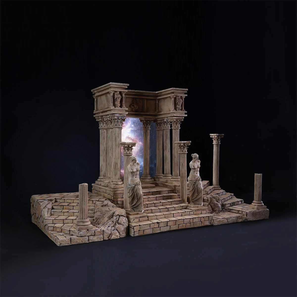 ฐานฉากจำลองโบราณสถาน HIPLAY MMMTOYS สำหรับฟิกเกอร์ขนาด 1/12 สูง 6 นิ้ว