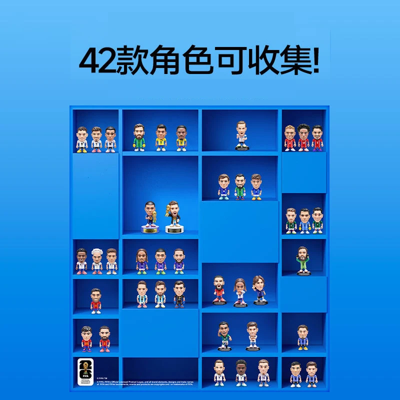 FIFA World Cup Official Soccer Star Series Blind Box Figurine - Messi/Kylian Mbappe, Boys' Collectible Toy, Birthday Gift view 5