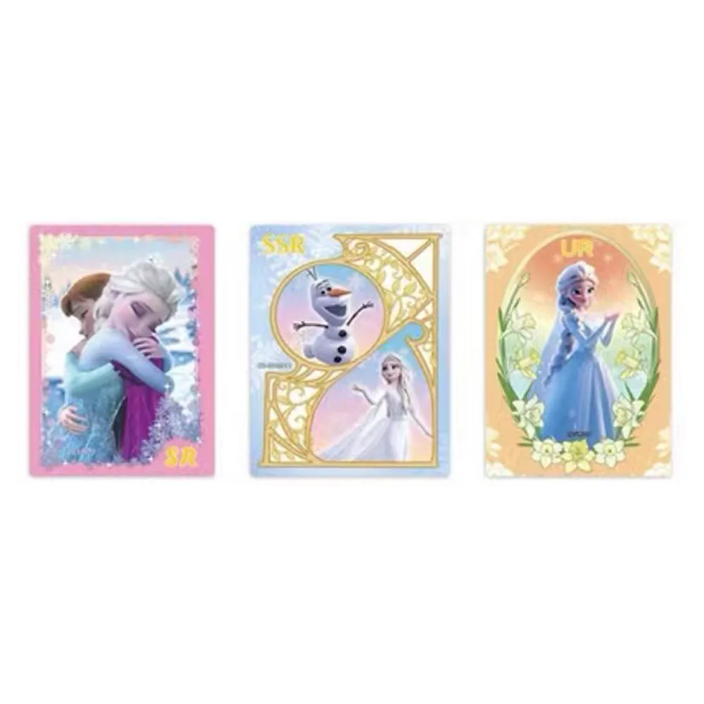 Xingka series Frozen The Snow Queen Ledeno Kraljestvo Elsa Anna Princess Collect Rare Card Children\'s Toy Holiday Gifts card box