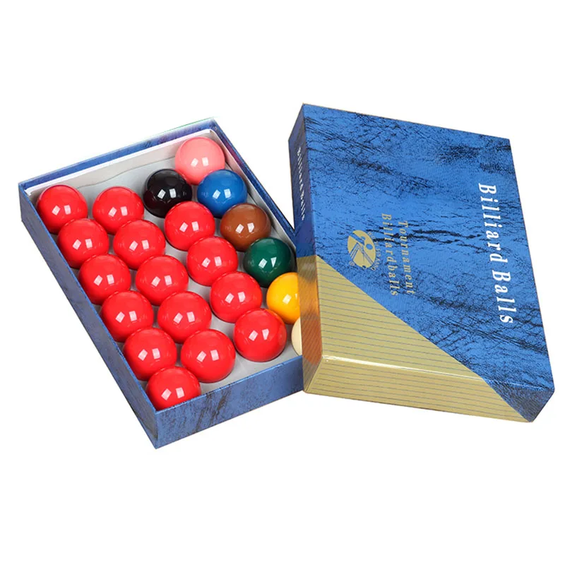 

High Quality 2/1-16" Inch 52.5MM Size 3A Grade Crystal Resin 22PCS British Snooker Billiard Ball Set